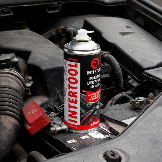 Очиститель электроконтактов INTERTOOL FS-0074, аэрозоль 400 мл, фото , изображение 4 | SNABZHENIE.com.ua Очиститель электроконтактов INTERTOOL FS-0074, аэрозоль 400 мл, фото , изображение 4 | SNABZHENIE.com.ua
