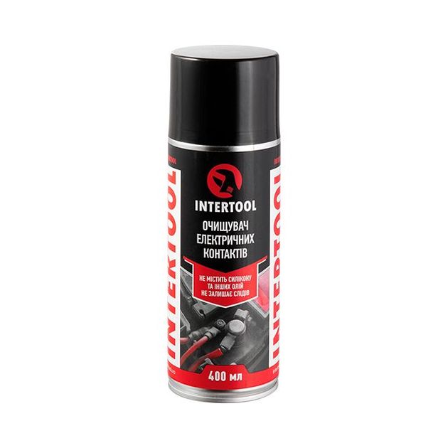 Очиститель электроконтактов INTERTOOL FS-0074, аэрозоль 400 мл, фото  | SNABZHENIE.com.ua