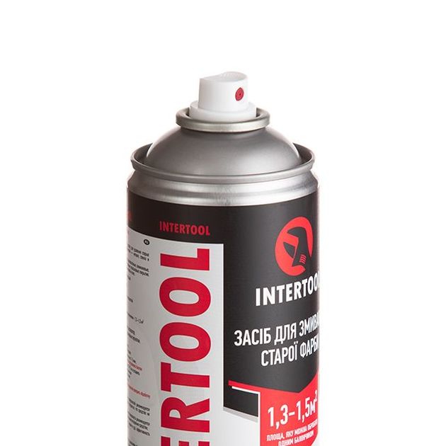 Смивка старої фарби, аерозоль 400 мл INTERTOOL FS-0090, фото , зображення 2 | SNABZHENIE.com.ua Смивка старої фарби, аерозоль 400 мл INTERTOOL FS-0090, фото , зображення 2 | SNABZHENIE.com.ua