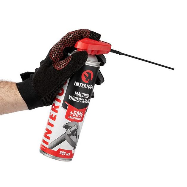 Смазка универсальная Prof 500 мл INTERTOOL FS-4000, аэрозоль, фото , изображение 5 | SNABZHENIE.com.ua