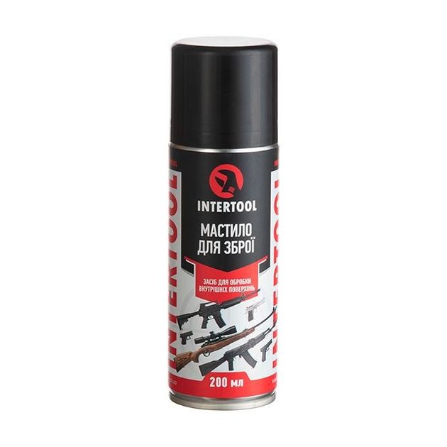 Смазка для оружия INTERTOOL FS-4220, аэрозоль 200 мл, фото  | SNABZHENIE.com.ua