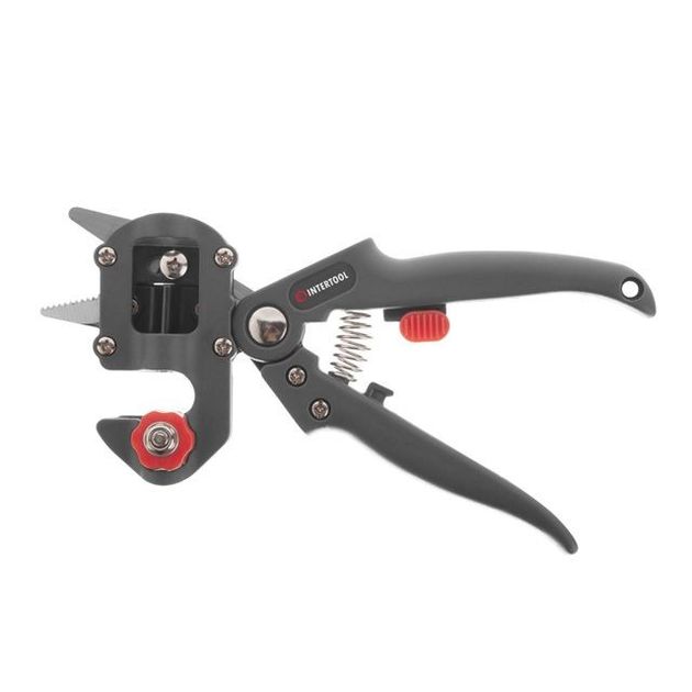 Секатор для прививки 200мм Carbon INTERTOOL FT-1020, фото , изображение 2 | SNABZHENIE.com.ua Секатор для прививки 200мм Carbon INTERTOOL FT-1020, фото , изображение 2 | SNABZHENIE.com.ua