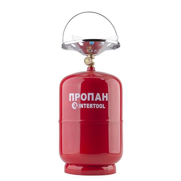 Газовый кемпинговый комплект 12 л INTERTOOL GS-0012, фото  | SNABZHENIE.com.ua