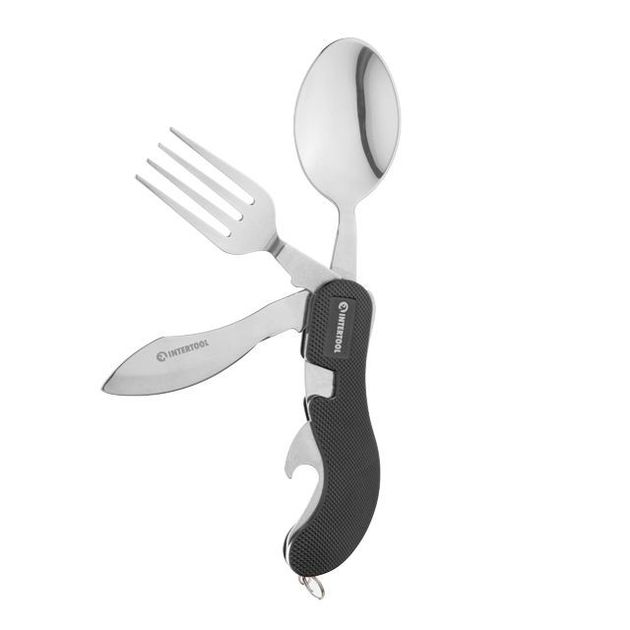 Мультитул 5 в 1 с чехлом INTERTOOL HT-0543, фото  | SNABZHENIE.com.ua