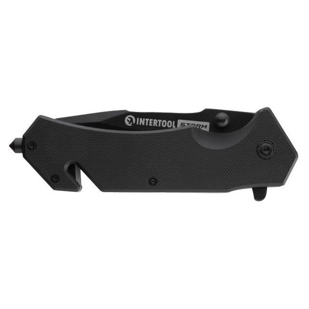 Складной нож 8 см Drop-Point, STORM INTERTOOL HT-0588, фото , изображение 5 | SNABZHENIE.com.ua Складной нож 8 см Drop-Point, STORM INTERTOOL HT-0588, фото , изображение 5 | SNABZHENIE.com.ua