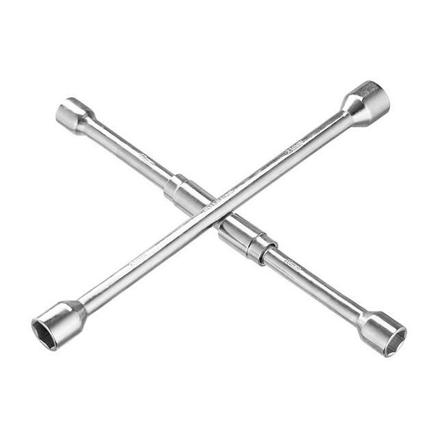 Ключ баллонный раскладной 17*19*21*23мм INTERTOOL HT-1596, фото , изображение 5 | SNABZHENIE.com.ua Ключ баллонный раскладной 17*19*21*23мм INTERTOOL HT-1596, фото , изображение 5 | SNABZHENIE.com.ua