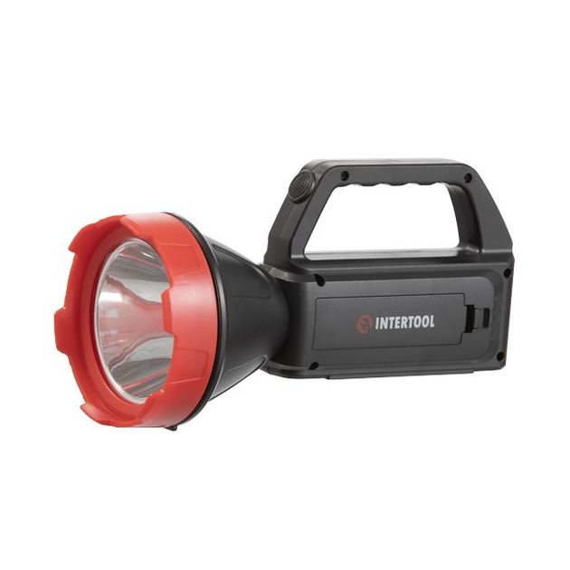 Фонарь аккумуляторный 1LED+1COB, power bank, солнечная панель INTERTOOL LB-0107, фото , изображение 2 | SNABZHENIE.com.ua Фонарь аккумуляторный 1LED+1COB, power bank, солнечная панель INTERTOOL LB-0107, фото , изображение 2 | SNABZHENIE.com.ua