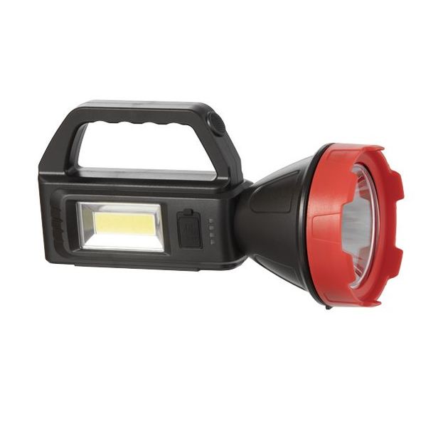 Фонарь аккумуляторный 1LED+1COB, power bank, солнечная панель INTERTOOL LB-0107, фото , изображение 4 | SNABZHENIE.com.ua Фонарь аккумуляторный 1LED+1COB, power bank, солнечная панель INTERTOOL LB-0107, фото , изображение 4 | SNABZHENIE.com.ua