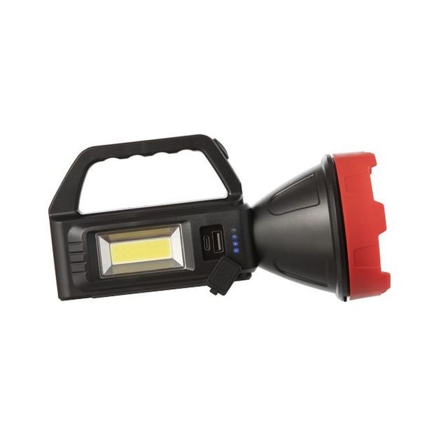 Фонарь аккумуляторный 1LED+1COB, power bank, солнечная панель INTERTOOL LB-0107, фото , изображение 7 | SNABZHENIE.com.ua Фонарь аккумуляторный 1LED+1COB, power bank, солнечная панель INTERTOOL LB-0107, фото , изображение 7 | SNABZHENIE.com.ua