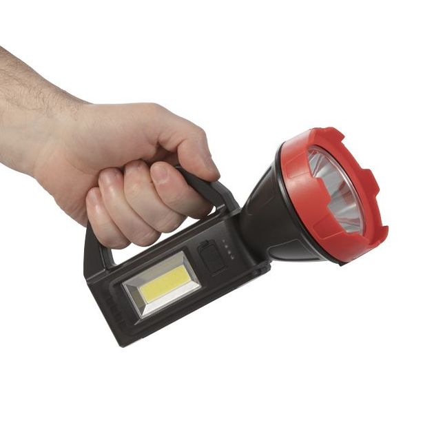 Фонарь аккумуляторный 1LED+1COB, power bank, солнечная панель INTERTOOL LB-0107, фото , изображение 9 | SNABZHENIE.com.ua Фонарь аккумуляторный 1LED+1COB, power bank, солнечная панель INTERTOOL LB-0107, фото , изображение 9 | SNABZHENIE.com.ua