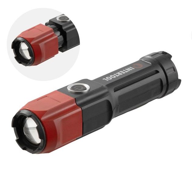 Фонарь ручний міні, 4 режими INTERTOOL LB-0120, фото  | SNABZHENIE.com.ua