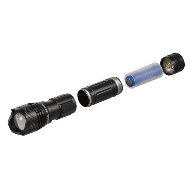 Фонарь ручной Alu 1200LM 3 режима STORM INTERTOOL LB-0130, фото , изображение 6 | SNABZHENIE.com.ua