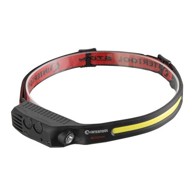 Фонарь налобный аккумуляторный STORM INTERTOOL LB-0315, 9 режимов, фото , изображение 2 | SNABZHENIE.com.ua Фонарь налобный аккумуляторный STORM INTERTOOL LB-0315, 9 режимов, фото , изображение 2 | SNABZHENIE.com.ua