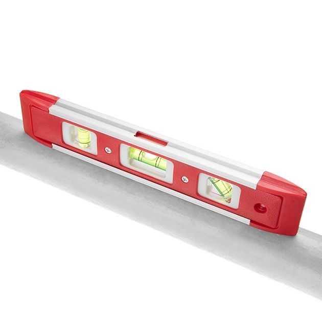 Магнитный уровень 230 мм INTERTOOL MT-1001, фото , изображение 9 | SNABZHENIE.com.ua Магнитный уровень 230 мм INTERTOOL MT-1001, фото , изображение 9 | SNABZHENIE.com.ua