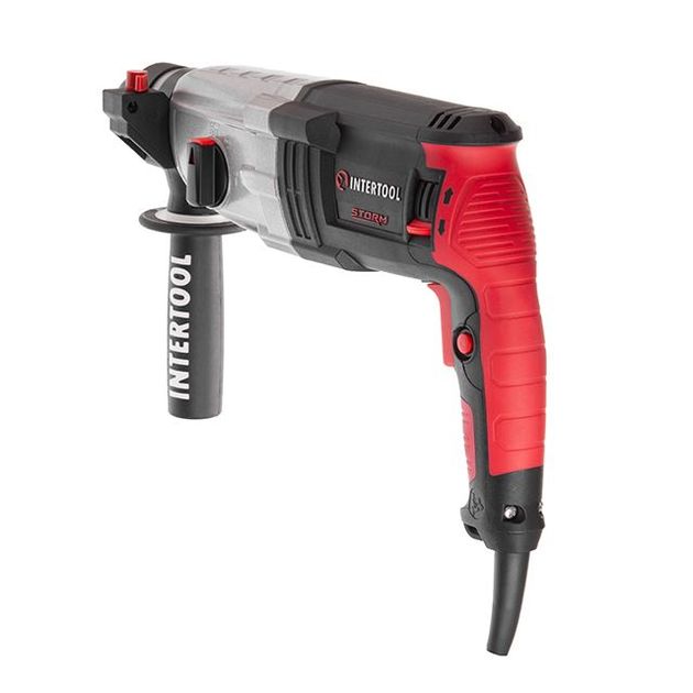 Перфоратор 1000 Вт, 3.2 Дж, 0-1300 об/мин, 0-5100 уд/мин, 3 режими, металевий корпус редуктора INTERTOOL WT-0172, фото , зображення 7 | SNABZHENIE.com.ua Перфоратор 1000 Вт, 3.2 Дж, 0-1300 об/мин, 0-5100 уд/мин, 3 режими, металевий корпус редуктора INTERTOOL WT-0172, фото , зображення 7 | SNABZHENIE.com.ua