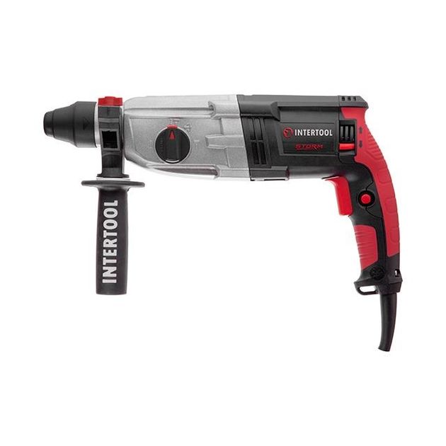 Перфоратор 1000 Вт, 3.2 Дж, 0-1300 об/мин, 0-5100 уд/мин, 3 режими, металевий корпус редуктора INTERTOOL WT-0172, фото , зображення 10 | SNABZHENIE.com.ua Перфоратор 1000 Вт, 3.2 Дж, 0-1300 об/мин, 0-5100 уд/мин, 3 режими, металевий корпус редуктора INTERTOOL WT-0172, фото , зображення 10 | SNABZHENIE.com.ua