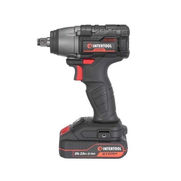 Гайковерт ударный аккумуляторный INTERTOOL WT-0364, фото , изображение 2 | SNABZHENIE.com.ua