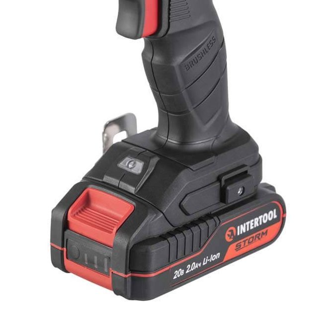 Гайковерт ударный аккумуляторный INTERTOOL WT-0364, фото , изображение 9 | SNABZHENIE.com.ua