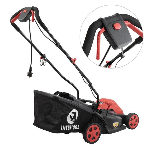 Электрическая газонокосилка STORM INTERTOOL WT-2264, 1.4 кВт, 340 мм, фото , изображение 5 | SNABZHENIE.com.ua Электрическая газонокосилка STORM INTERTOOL WT-2264, 1.4 кВт, 340 мм, фото , изображение 5 | SNABZHENIE.com.ua