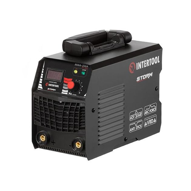 Аппарат зварювальний, інверторний MMA-200A, STORM INTERTOOL WT-4005, фото , зображення 2 | SNABZHENIE.com.ua Аппарат зварювальний, інверторний MMA-200A, STORM INTERTOOL WT-4005, фото , зображення 2 | SNABZHENIE.com.ua