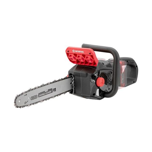 Цепна акумуляторна пила з безщітковим двигуном 40 В (2х20 В), шина 35 см, SDS-система натяжки ланцюга, без ЗУ і АКБ INTERTOOL WT-9211, фото , зображення 4 | SNABZHENIE.com.ua Цепна акумуляторна пила з безщітковим двигуном 40 В (2х20 В), шина 35 см, SDS-система натяжки ланцюга, без ЗУ і АКБ INTERTOOL WT-9211, фото , зображення 4 | SNABZHENIE.com.ua