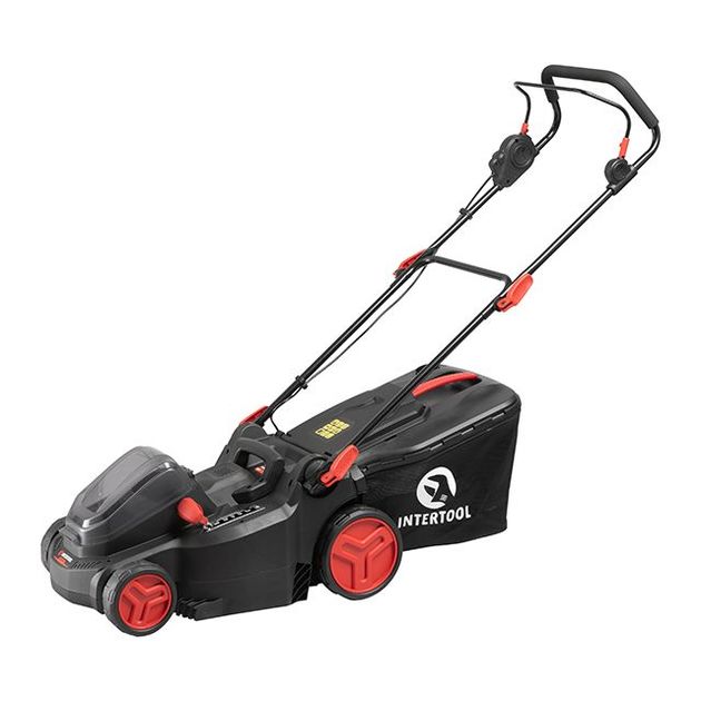 Газонокосилка акумуляторна з безщітковим двигуном 40 В (2х20В), 3500 об/хв, ширина захвату 370 мм, висота срезу 25-75 мм, контейнер 40 л, без ЗУ АКБ INTERTOOL WT-9216, фото , зображення 2 | SNABZHENIE.com.ua Газонокосилка акумуляторна з безщітковим двигуном 40 В (2х20В), 3500 об/хв, ширина захвату 370 мм, висота срезу 25-75 мм, контейнер 40 л, без ЗУ АКБ INTERTOOL WT-9216, фото , зображення 2 | SNABZHENIE.com.ua