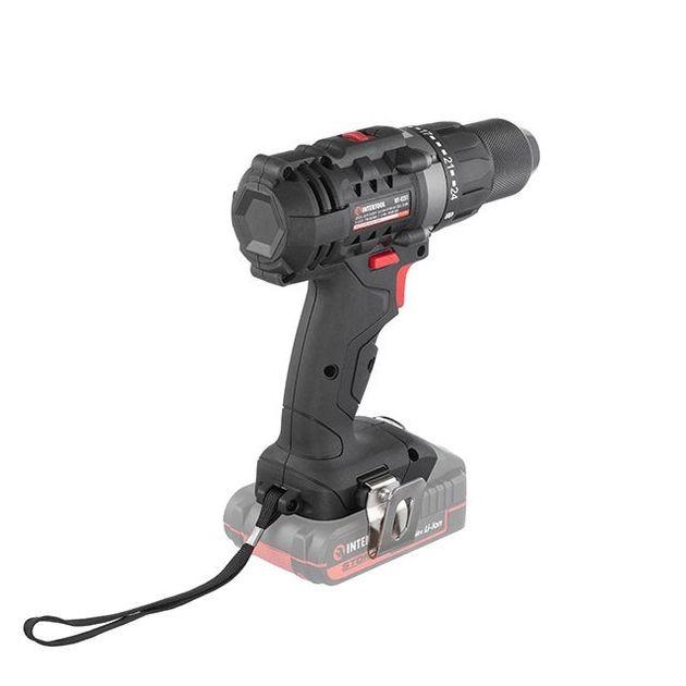 Аккумуляторная дрель-шуруповерт INTERTOOL WT-9351 20 В, 50 Нм, 0-450/0-1700 об/мин, 2-13 мм, без ЗУ и АКБ, фото , изображение 4 | SNABZHENIE.com.ua