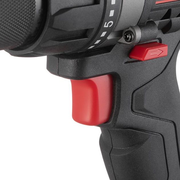 Аккумуляторная дрель-шуруповерт INTERTOOL WT-9351 20 В, 50 Нм, 0-450/0-1700 об/мин, 2-13 мм, без ЗУ и АКБ, фото , изображение 9 | SNABZHENIE.com.ua