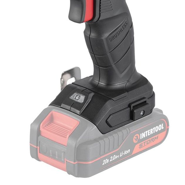 Гайковерт ударный аккумуляторный INTERTOOL WT-9364, фото , изображение 9 | SNABZHENIE.com.ua