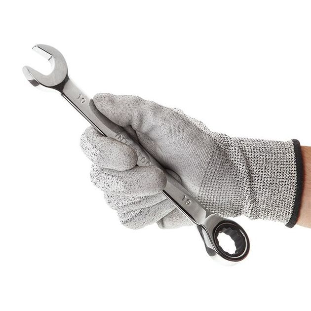 Набір комбінованих ключів з храповим механізмом 6ед., 8-19мм (8-10-13-15-17-19) Cr-V; PROF DIN3113 INTERTOOL XT-1302, фото , зображення 6 | SNABZHENIE.com.ua Набір комбінованих ключів з храповим механізмом 6ед., 8-19мм (8-10-13-15-17-19) Cr-V; PROF DIN3113 INTERTOOL XT-1302, фото , зображення 6 | SNABZHENIE.com.ua