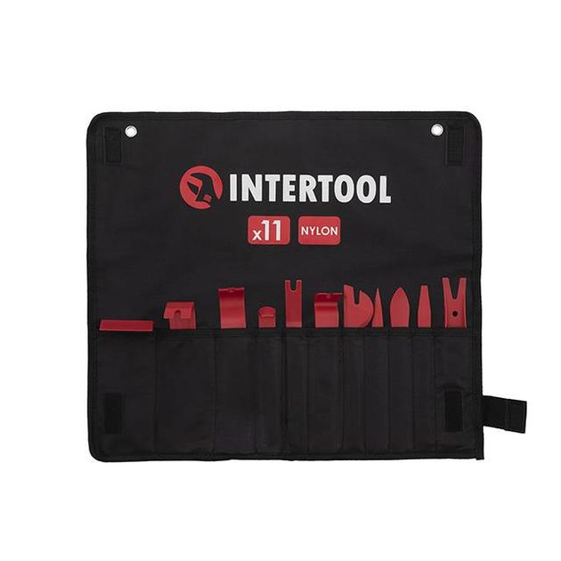 Набор съемников клипс и обшивки салона 11 шт INTERTOOL, фото  | SNABZHENIE.com.ua