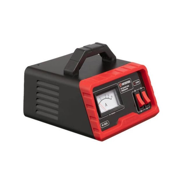 Зарядное устройство INTERTOOL AT-3033 для АКБ 6/12 В, 3/6 А, фото , изображение 4 | SNABZHENIE.com.ua Зарядное устройство INTERTOOL AT-3033 для АКБ 6/12 В, 3/6 А, фото , изображение 4 | SNABZHENIE.com.ua