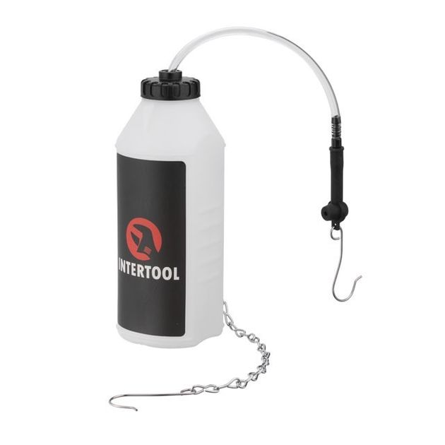 Бачок для замены тормозной жидкости 1л INTERTOOL AT-3074, фото  | SNABZHENIE.com.ua