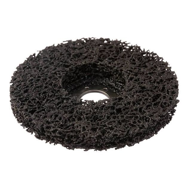 Диск зачистной черный из вспененного абразива 125*22,2*13 мм P46 T27, фото , изображение 4 | SNABZHENIE.com.ua Диск зачистной черный из вспененного абразива 125*22,2*13 мм P46 T27, фото , изображение 4 | SNABZHENIE.com.ua