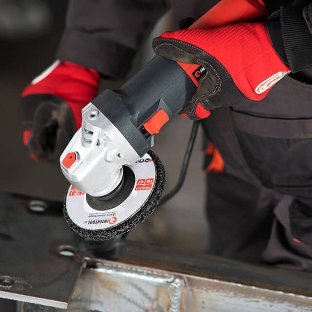 Диск зачистной черный из вспененного абразива 125*22,2*13 мм P46 T27, фото , изображение 7 | SNABZHENIE.com.ua Диск зачистной черный из вспененного абразива 125*22,2*13 мм P46 T27, фото , изображение 7 | SNABZHENIE.com.ua