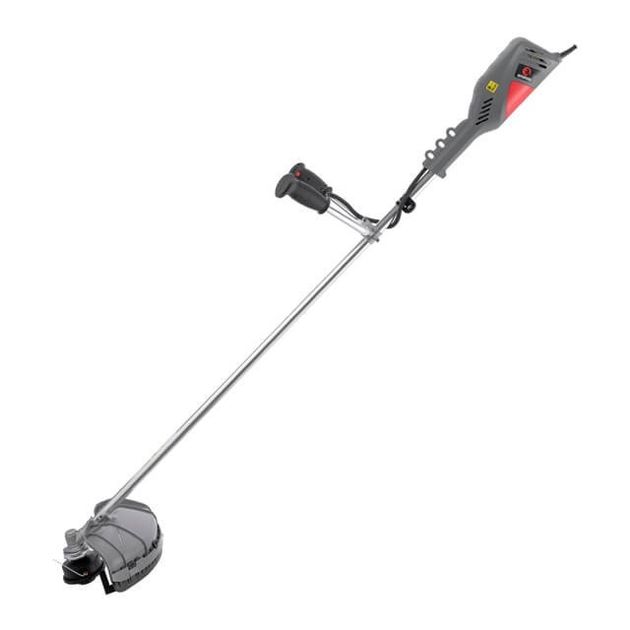 Електричний триммер INTERTOOL DT-2248, 1400 Вт, 230 В~50 Гц, 7500 об/мин, плавний пуск, діаметр обертання диска/лески 255/420 мм, котушка + 3-зубчастий ніж, фото , зображення 2 | SNABZHENIE.com.ua