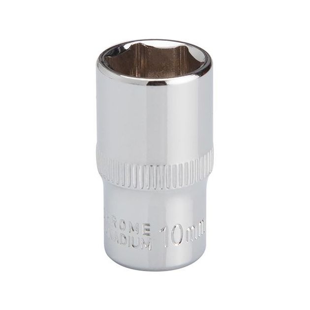 Головка шестигранная 1/4" 10мм Cr-V STORM INTERTOOL ET-0440, фото , изображение 2 | SNABZHENIE.com.ua Головка шестигранная 1/4" 10мм Cr-V STORM INTERTOOL ET-0440, фото , изображение 2 | SNABZHENIE.com.ua