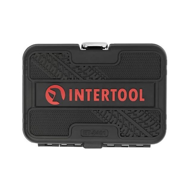 Набор бит TORX 1/2" T20-T60, 100 мм, S2, STORM INTERTOOL ET-8401, фото , зображення 4 | SNABZHENIE.com.ua