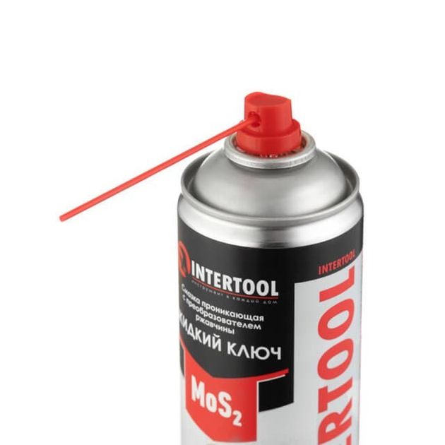 Смазка проникающая "Жидкий Ключ", аэрозоль 400 мл INTERTOOL FS-4140, фото , зображення 2 | SNABZHENIE.com.ua Смазка проникающая "Жидкий Ключ", аэрозоль 400 мл INTERTOOL FS-4140, фото , зображення 2 | SNABZHENIE.com.ua