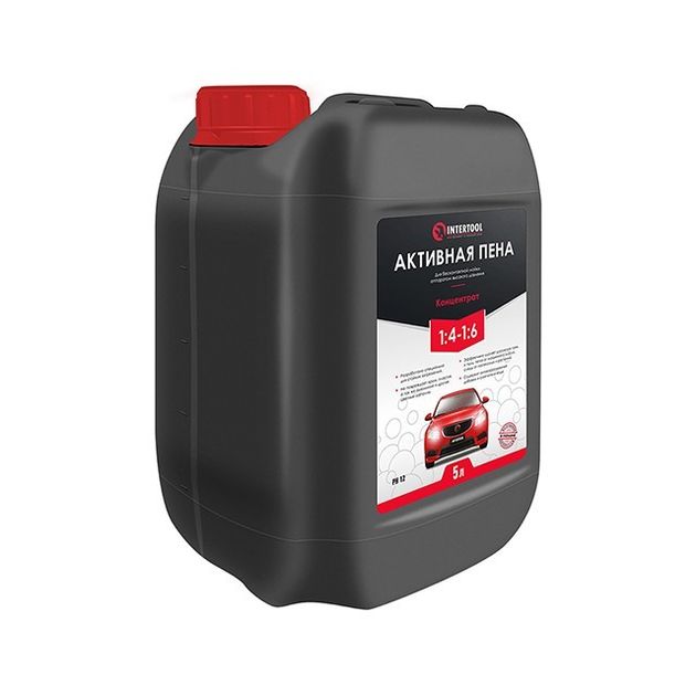 Активная пена 5л, концентрат 1:4-1:6 для мойки INTERTOOL FS-9015, фото , изображение 2 | SNABZHENIE.com.ua Активная пена 5л, концентрат 1:4-1:6 для мойки INTERTOOL FS-9015, фото , изображение 2 | SNABZHENIE.com.ua