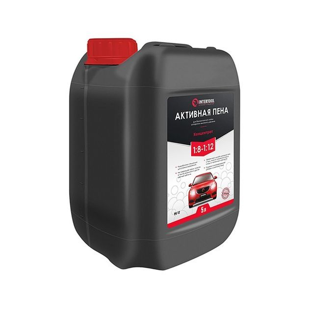 Пена активная 5л, концентрат 1:8-1:12 для мойки INTERTOOL FS-9025, фото , изображение 2 | SNABZHENIE.com.ua Пена активная 5л, концентрат 1:8-1:12 для мойки INTERTOOL FS-9025, фото , изображение 2 | SNABZHENIE.com.ua