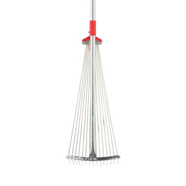 Веерные грабли 15 прутьев, металл, ширина 20-65см INTERTOOL FT-3008, фото , изображение 6 | SNABZHENIE.com.ua Веерные грабли 15 прутьев, металл, ширина 20-65см INTERTOOL FT-3008, фото , изображение 6 | SNABZHENIE.com.ua