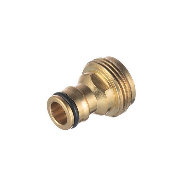 Адаптер 1/2" латунный с наружной резьбой 1/2" STORM INTERTOOL GE-1201, фото  | SNABZHENIE.com.ua