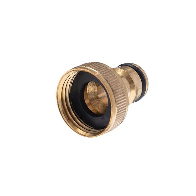 Адаптер латунный 1/2" на 3/4" с внутренней резьбой STORM INTERTOOL, фото , изображение 2 | SNABZHENIE.com.ua Адаптер латунный 1/2" на 3/4" с внутренней резьбой STORM INTERTOOL, фото , изображение 2 | SNABZHENIE.com.ua