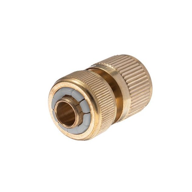 Коннектор латунный 1/2" на шланг 1/2" INTERTOOL GE-1216, фото , изображение 2 | SNABZHENIE.com.ua