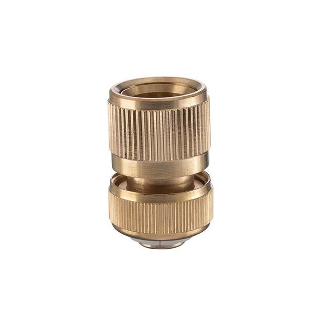 Коннектор латунный 1/2" на шланг 1/2" INTERTOOL GE-1216, фото , изображение 4 | SNABZHENIE.com.ua