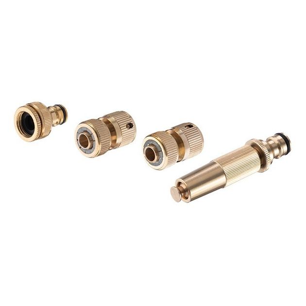 Комплект насадок для полива 1/2" с аквастопом STORM INTERTOOL GE-1426, фото , изображение 2 | SNABZHENIE.com.ua Комплект насадок для полива 1/2" с аквастопом STORM INTERTOOL GE-1426, фото , изображение 2 | SNABZHENIE.com.ua