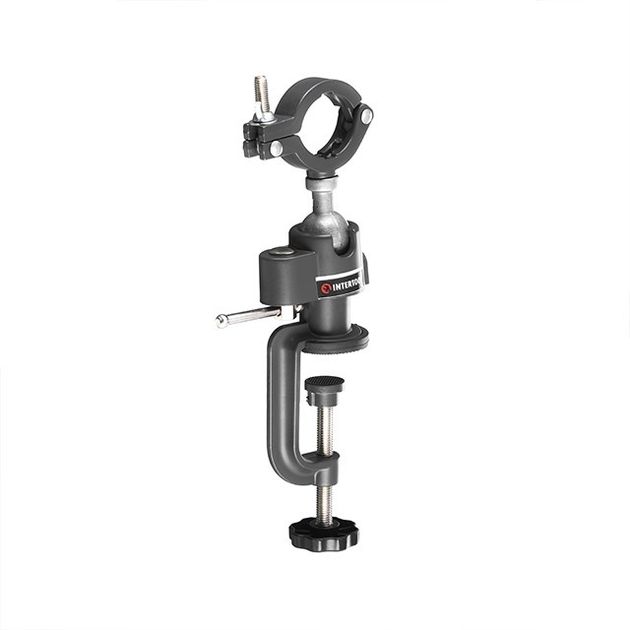 Универсальный держатель для дрели INTERTOOL HT-0091, 360°, фото  | SNABZHENIE.com.ua