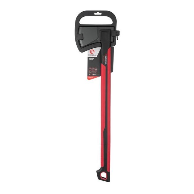Топор 1670 г, ручка з фібрагласу, STORM INTERTOOL HT-0296, фото , зображення 5 | SNABZHENIE.com.ua Топор 1670 г, ручка з фібрагласу, STORM INTERTOOL HT-0296, фото , зображення 5 | SNABZHENIE.com.ua
