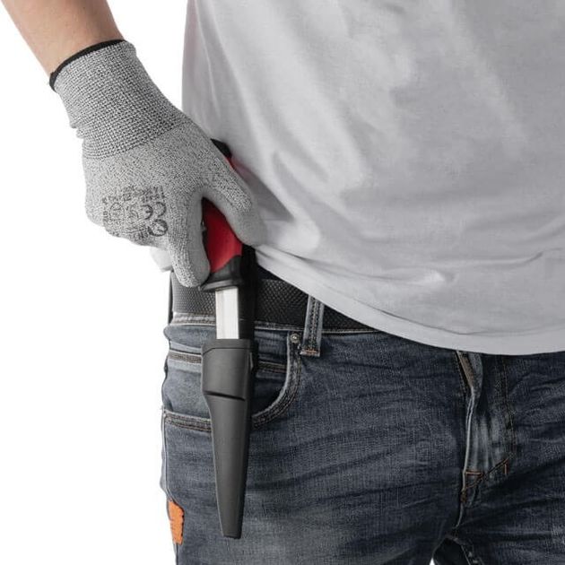 Ніж 100 мм з чохлом INTERTOOL HT-0536, фото , зображення 8 | SNABZHENIE.com.ua